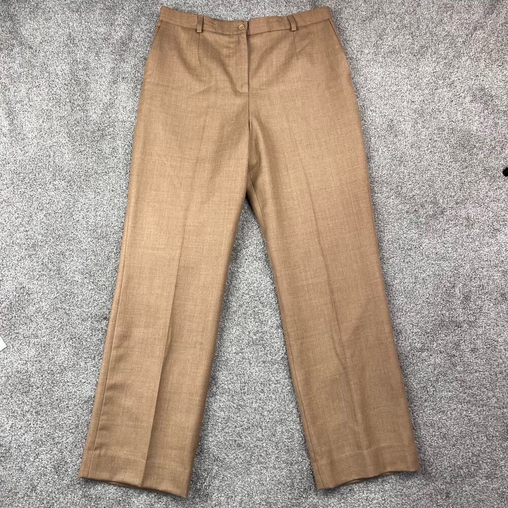 Pendleton 100% Wool Camel pants size 10 Made in the USA